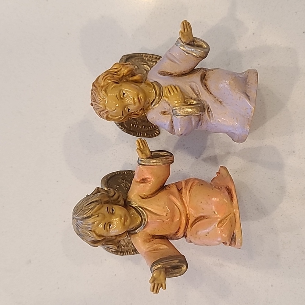 Vintage Pink/ Purple Angels